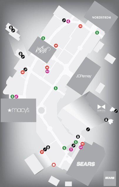 Westfield Annapolis Shopping Centre map