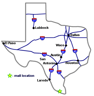 Map of mercedes texas #3