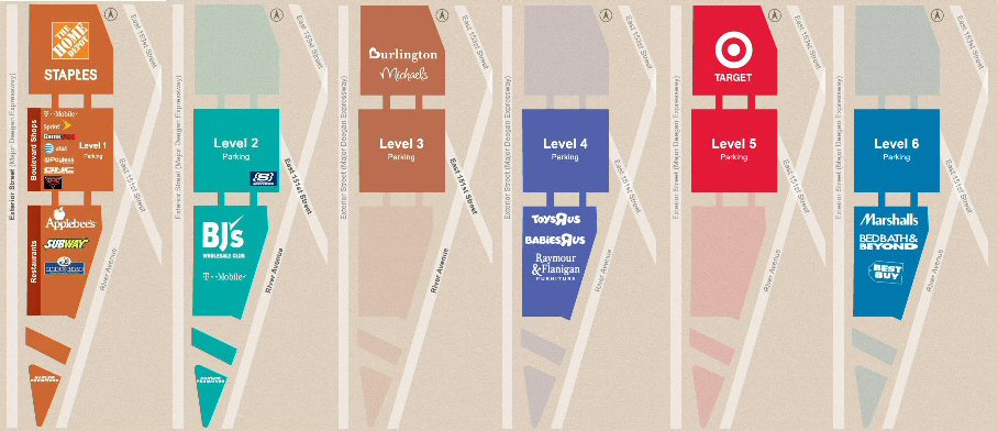 Bronx Terminal Market map
