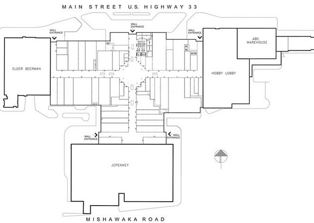 Concord Mall map