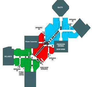 Greenspoint Mall map