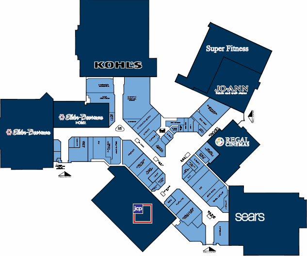 New Towne Mall map