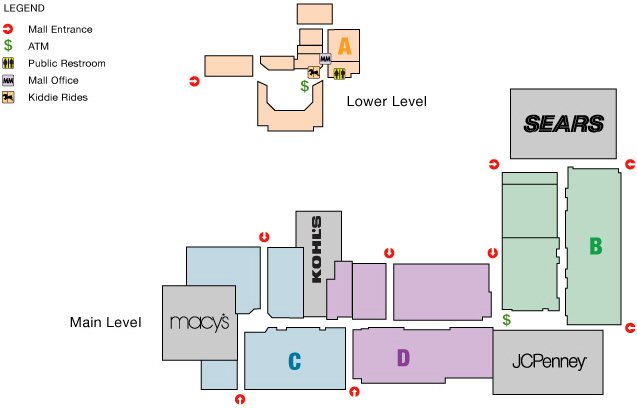 Southland Mall In Hayward CA   Southland Mall Map 