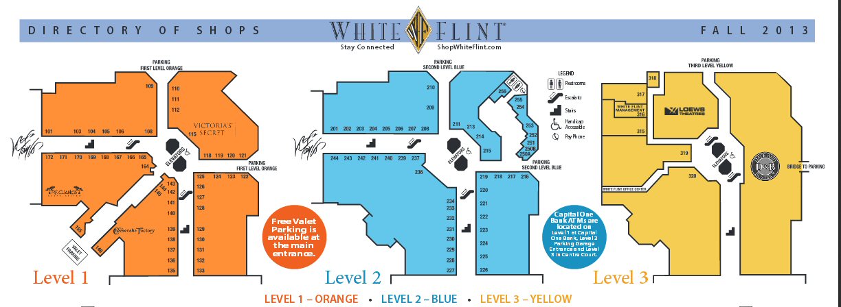 White Flint map